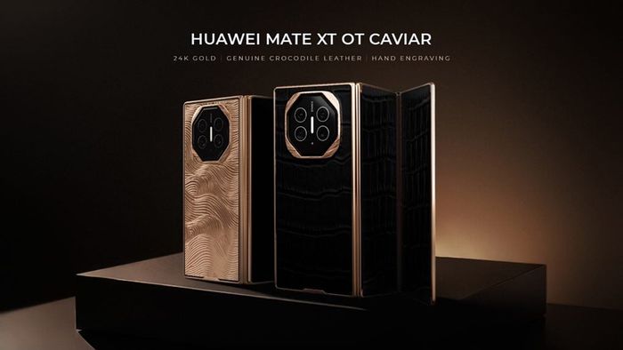 Caviar giới thiệu phiên bản tùy chỉnh Huawei Mate XT Ultimate