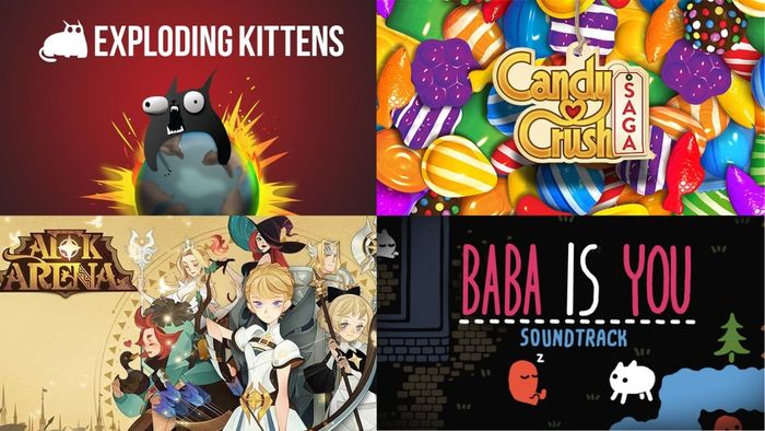 Các thể loại game khác nhau