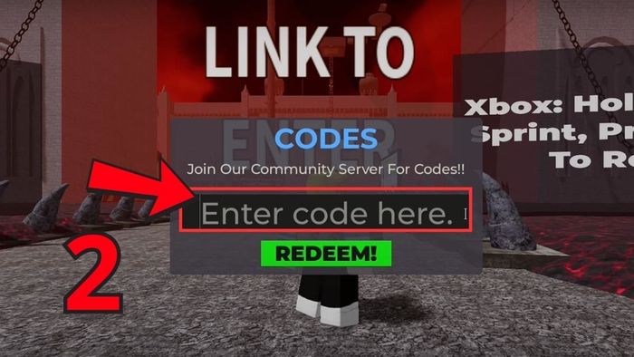 Hướng dẫn nhập mã code Chained Together bước 2