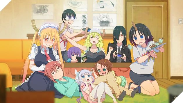 Kanna và Kobayashi có phải chia xa? Teaser cho bộ phim điện ảnh 'Cô Hầu Gái Rồng Nhà Kobayashi' khiến người hâm mộ đứng ngồi không yên! 3