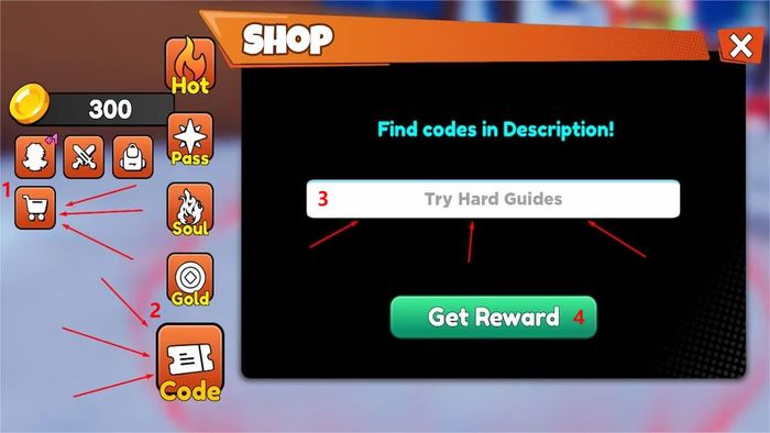Hướng dẫn nhập mã code Slayer Corps Simulator