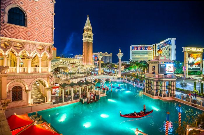 The Venetian Hotel in Las Vegas is an ideal destination for redeeming points and miles for premium rewards