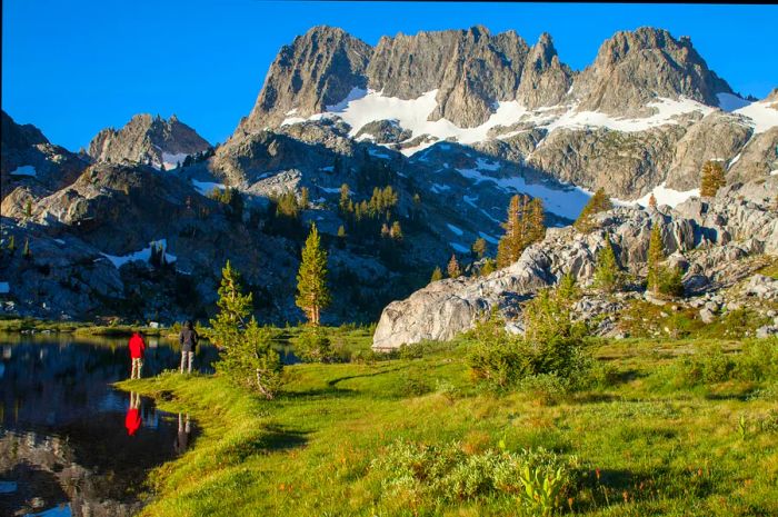 Ansel Adams Wilderness Area is a designated wilderness in the Eastern Sierras.