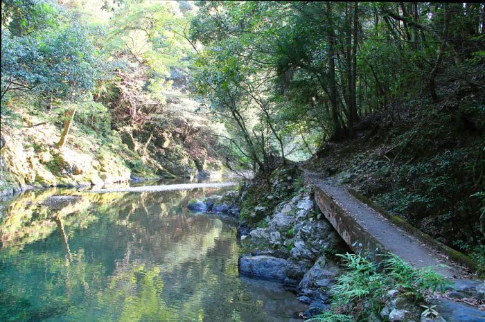 Hiking from Takao in Kyoto Prefecture, Japan