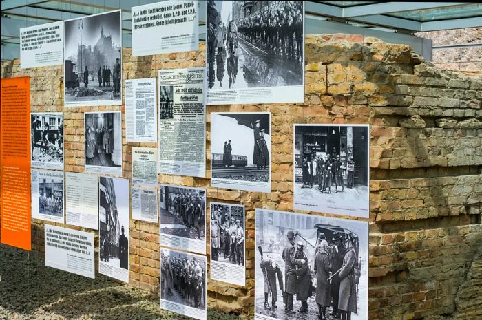 Photos from the Second World War at the Topography of Terror