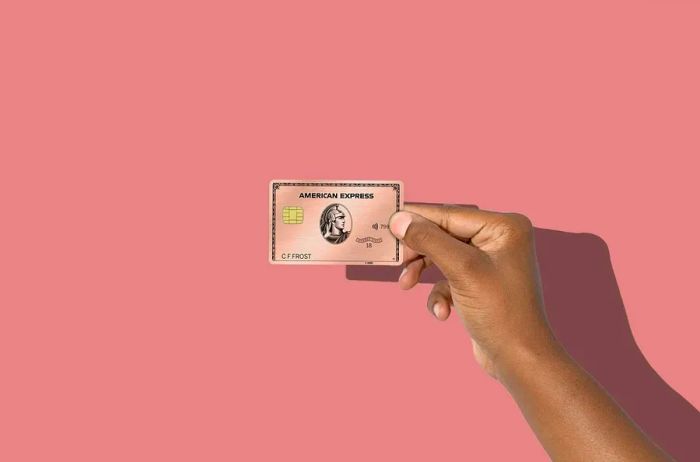 The Rose Gold American Express Card