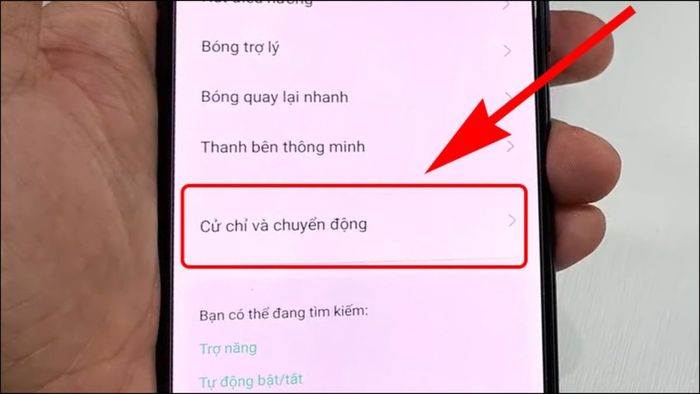 Hướng dẫn chạm đôi mở màn hình OPPO - Bước 2