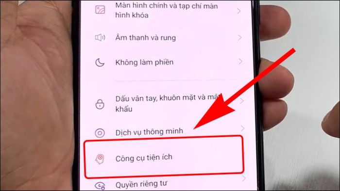 Hướng dẫn chạm đôi mở màn hình OPPO - Bước 1