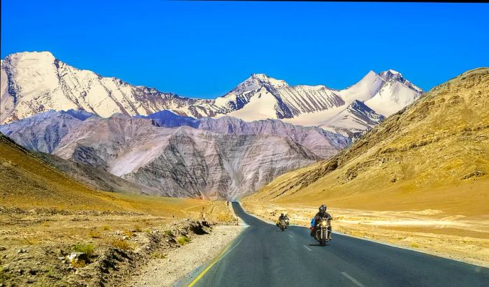 The adventure through the mountainous valleys of Ladakh is nearly as thrilling as arriving in Leh itself.