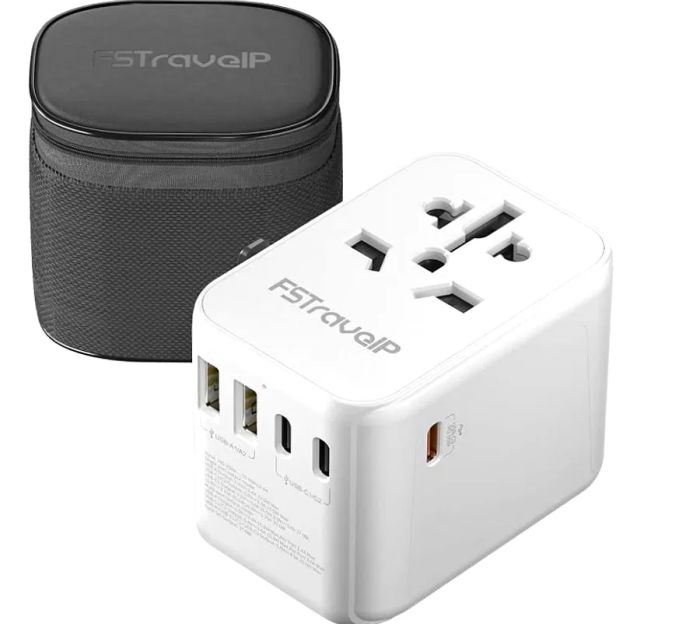 A travel adapter for your bag.