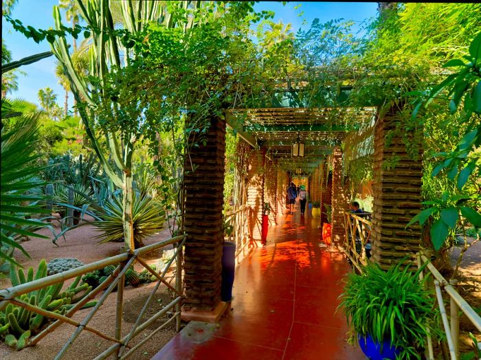 The Jardin Majorelle gardens in Marrakech are among the most iconic spots in Morocco. Feb 09, 2014