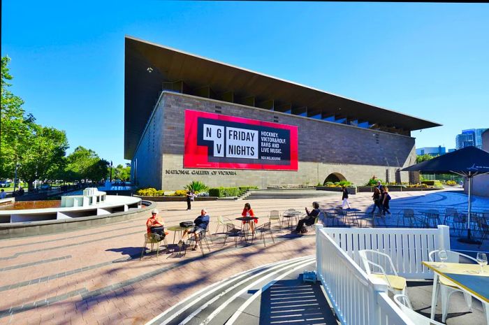 The National Gallery of Victoria (NGV) in Melbourne stands as the largest and most frequented art museum in Australia.