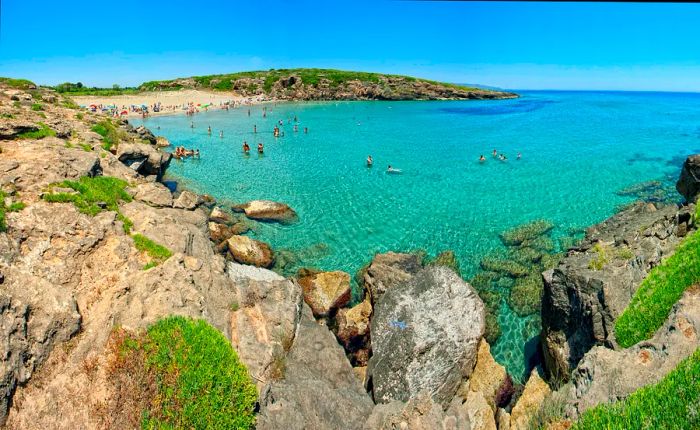 Calamosche; Vendicari; Coastline; Fun; Nature; Noto; Noto - Sicily; Relaxation; Day; Europe; Horizontal; Outdoors; People; Photography; Sand; Sea; Sicily