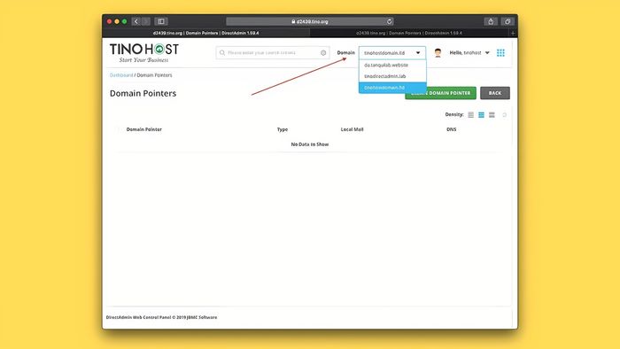 Hướng dẫn cấu hình Alias domain trên Direct Admin