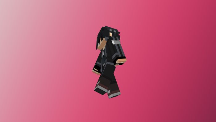 Skin Minecraft Kirito ấn tượng