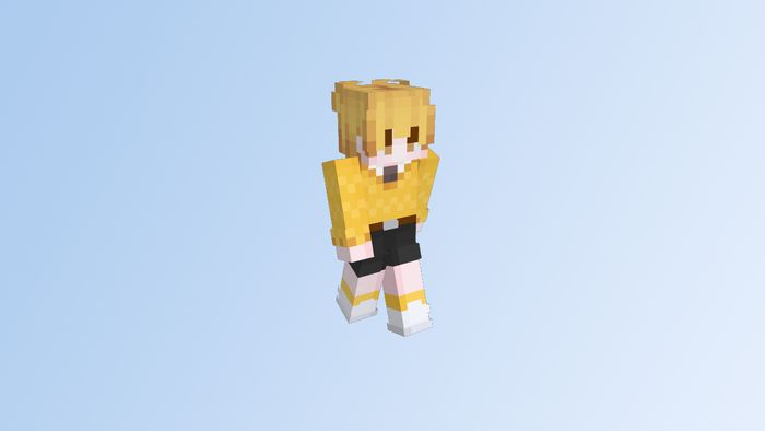 mẫu skin Minecraft Anime xinh xắn