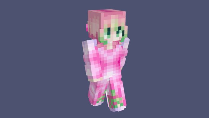 Skin Minecraft meme về các nhân vật xinh đẹp