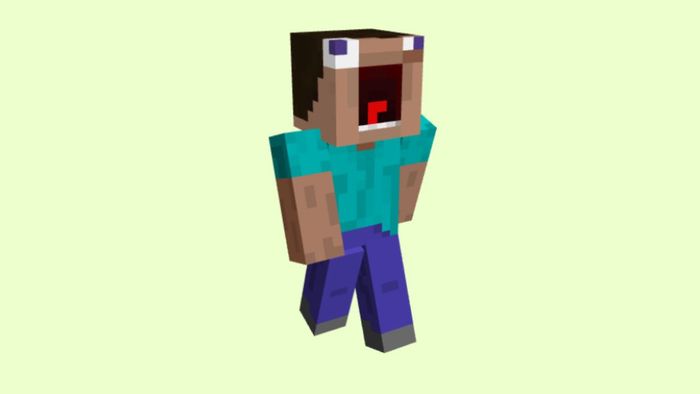 Skin Minecraft meme vui nhộn