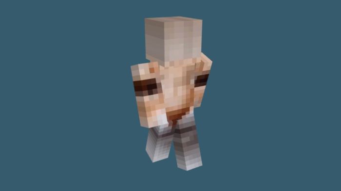 Skin Minecraft meme chế về chó mèo