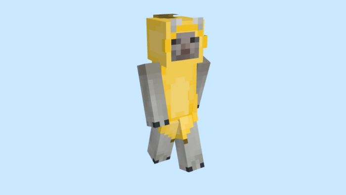 Skin Minecraft meme chế về chó mèo