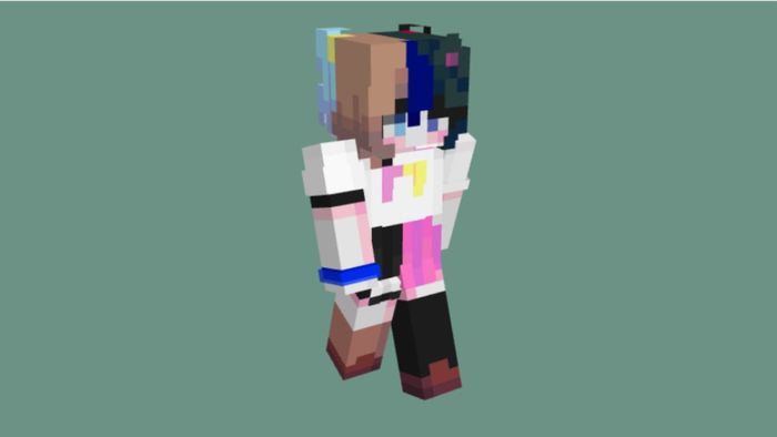 Skin Minecraft meme về các nhân vật xinh đẹp