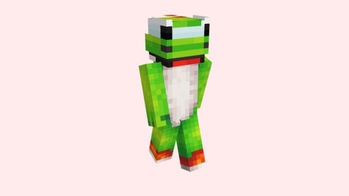 Skin Minecraft meme trong trò chơi