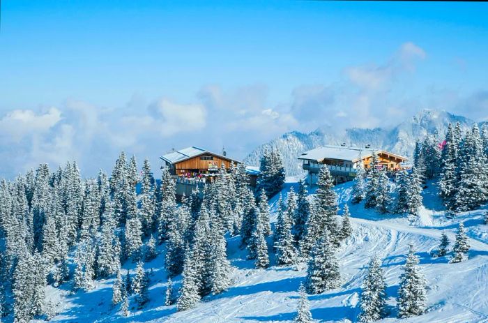 Enjoy the breathtaking winter scenes of Alpbach in Austria. Shutterstock