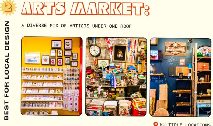 Handcrafted goods, apparel, and fresh produce featured at Arts Market, Toronto