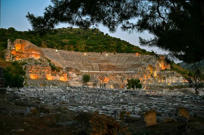 The Library of Celsus, Ephesus, Izmir, Turkey