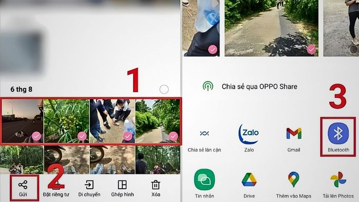 Giải phóng dung lượng OPPO bằng cách lưu trữ trên máy tính - Bước 4