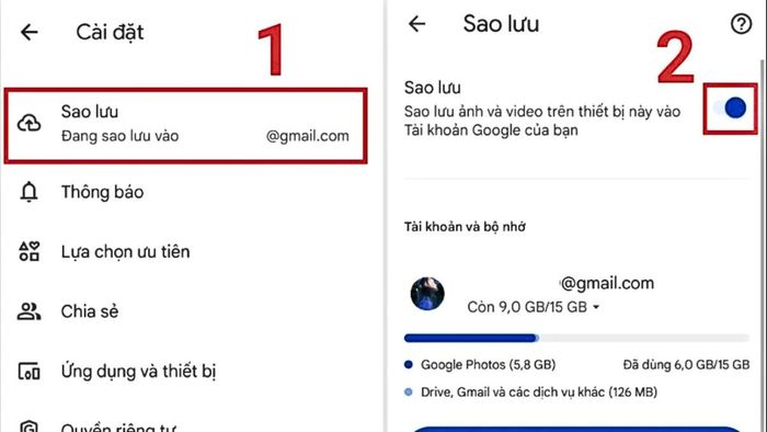 Di chuyển video và hình ảnh sang thiết bị khác - Bước 3