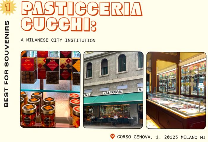 Photos from Pasticceria Cucchi, a delightful pastry shop in Milan