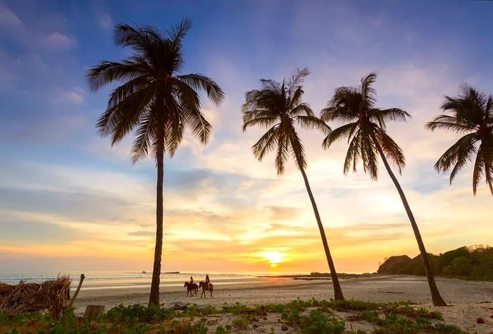 Nosara beach, Nicoya peninsula, Guanacaste, Costa Rica