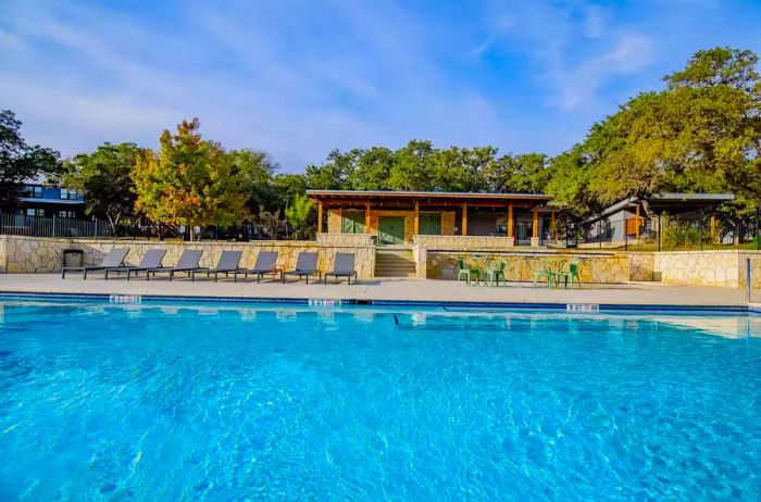 Swimming Pool at 7A Ranch