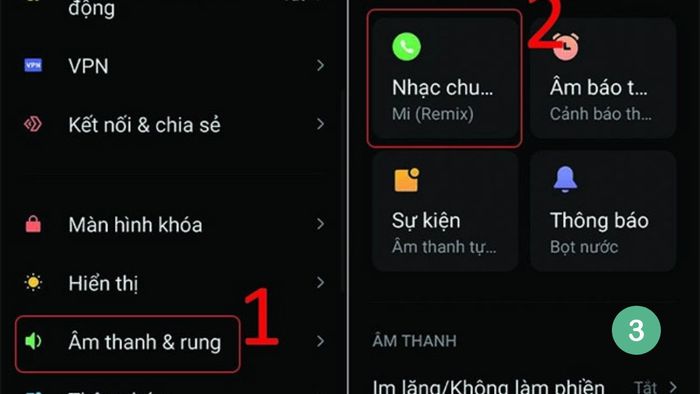 Hướng dẫn cài nhạc chuông cho OPPO từ NhacCuaTui - Bước 3