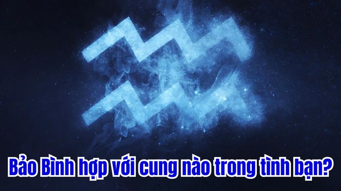 Bảo Bình hợp với cung nào trong tình bạn?
