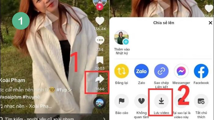Hướng dẫn cài nhạc chuông từ TikTok cho OPPO - Bước 1
