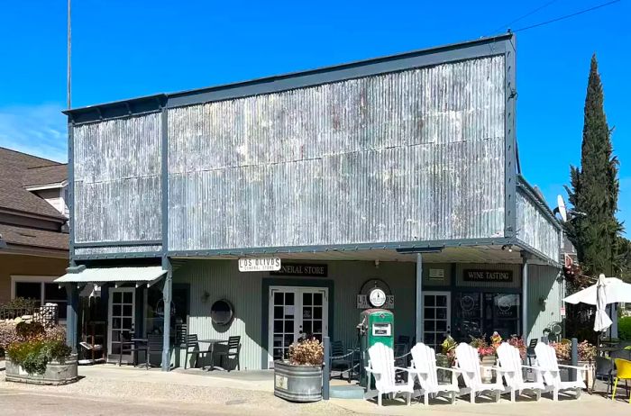 Exterior view of Los Olivos General Store