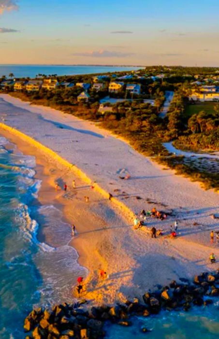 Boca Grande Lighthouse & Shoreline, Gasparilla Island, Florida