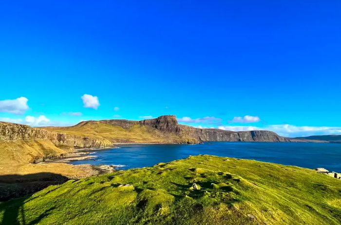 Breathtaking landscape of the Isle of Skye.