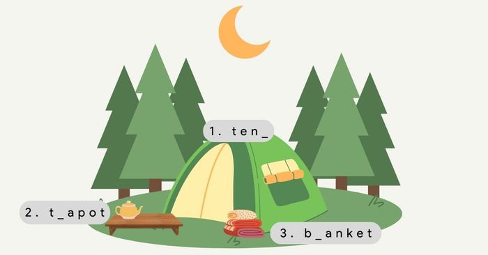 Bài 11. Điền chữ cái phù hợp vào chỗ trống để mô tả đúng đồ vật - Hình 3