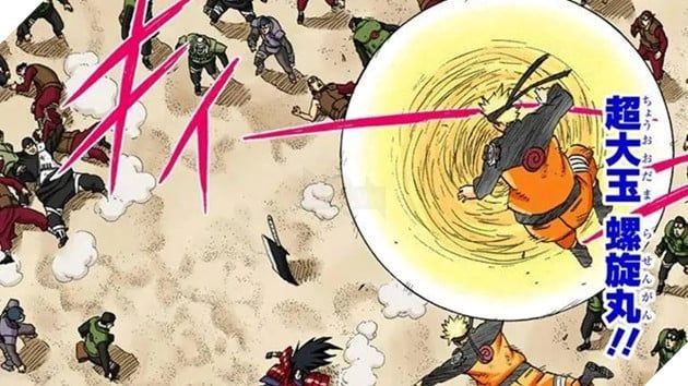 Rasengan của Naruto thực tế không phải là màu xanh như mọi người vẫn lầm tưởng