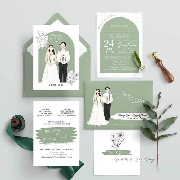 Hình ảnh của Thiệp Cưới Hoàng Nhi