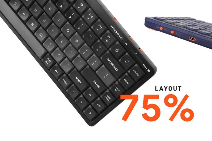 Ra mắt bàn phím HyperWork SilentKey Mini.