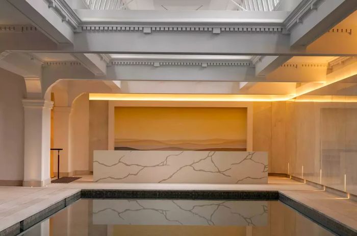 Spa wellness pool at Capella Sydney, a luxury hotel in Australia