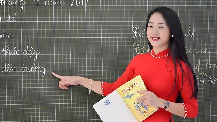 Bài thơ 20/10 dành tặng cô giáo tiểu học