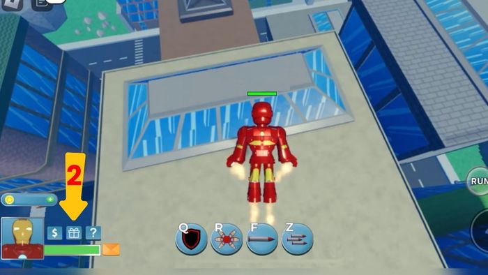 Hướng dẫn nhập mã code Heroes Online World - bước 2