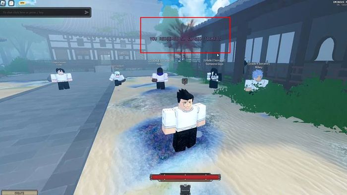 Hướng dẫn nhập mã code Sorcery Roblox - bước 3