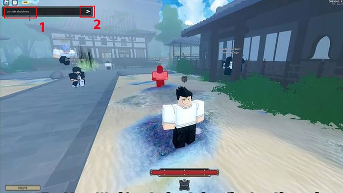 Hướng dẫn nhập mã code Sorcery Roblox - bước 2