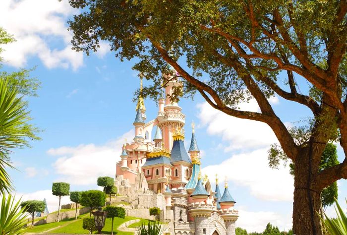 Disneyland Paris castle, France